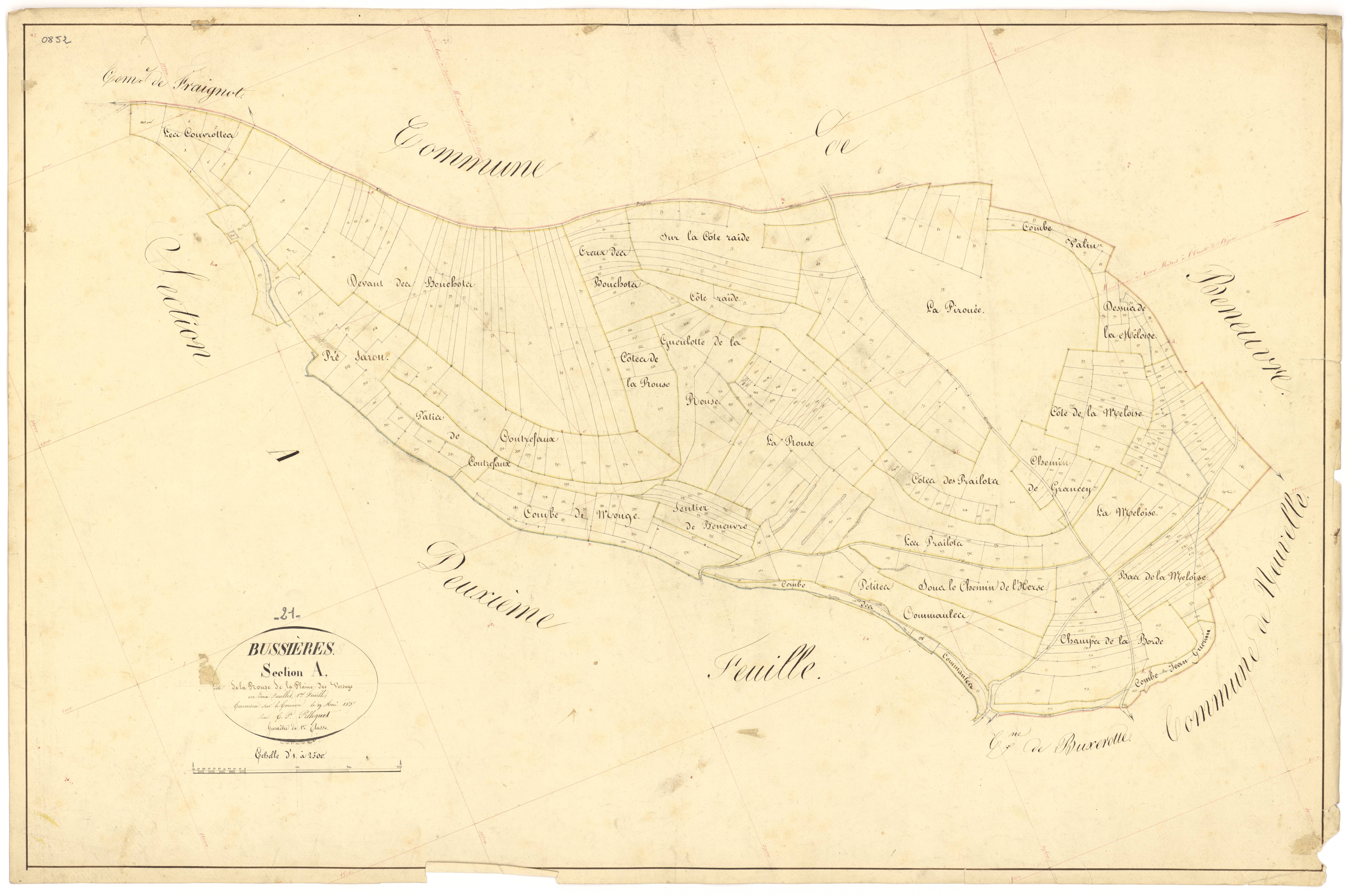 Bussières - Section A1 - 3 P PLAN 123/2