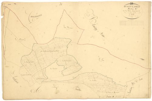 Bussy-la-Pesle - Section A1 - 3 P PLAN 125/2