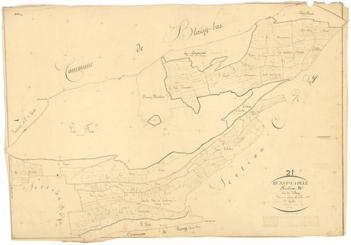 Bussy-la-Pesle - Section B2 - 3 P PLAN 125/5