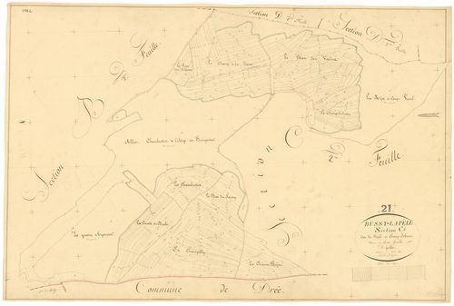 Bussy-la-Pesle - Section C1 - 3 P PLAN 125/6
