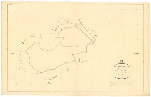 Bussy-la-Pesle - Section C2 - 3 P PLAN 125/7