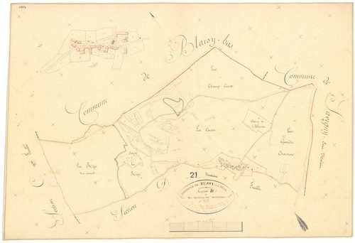 Bussy-la-Pesle - Section D1 - 3 P PLAN 125/8