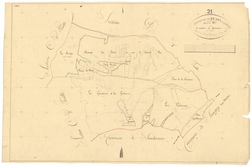 Bussy-la-Pesle - Section D2 - 3 P PLAN 125/9