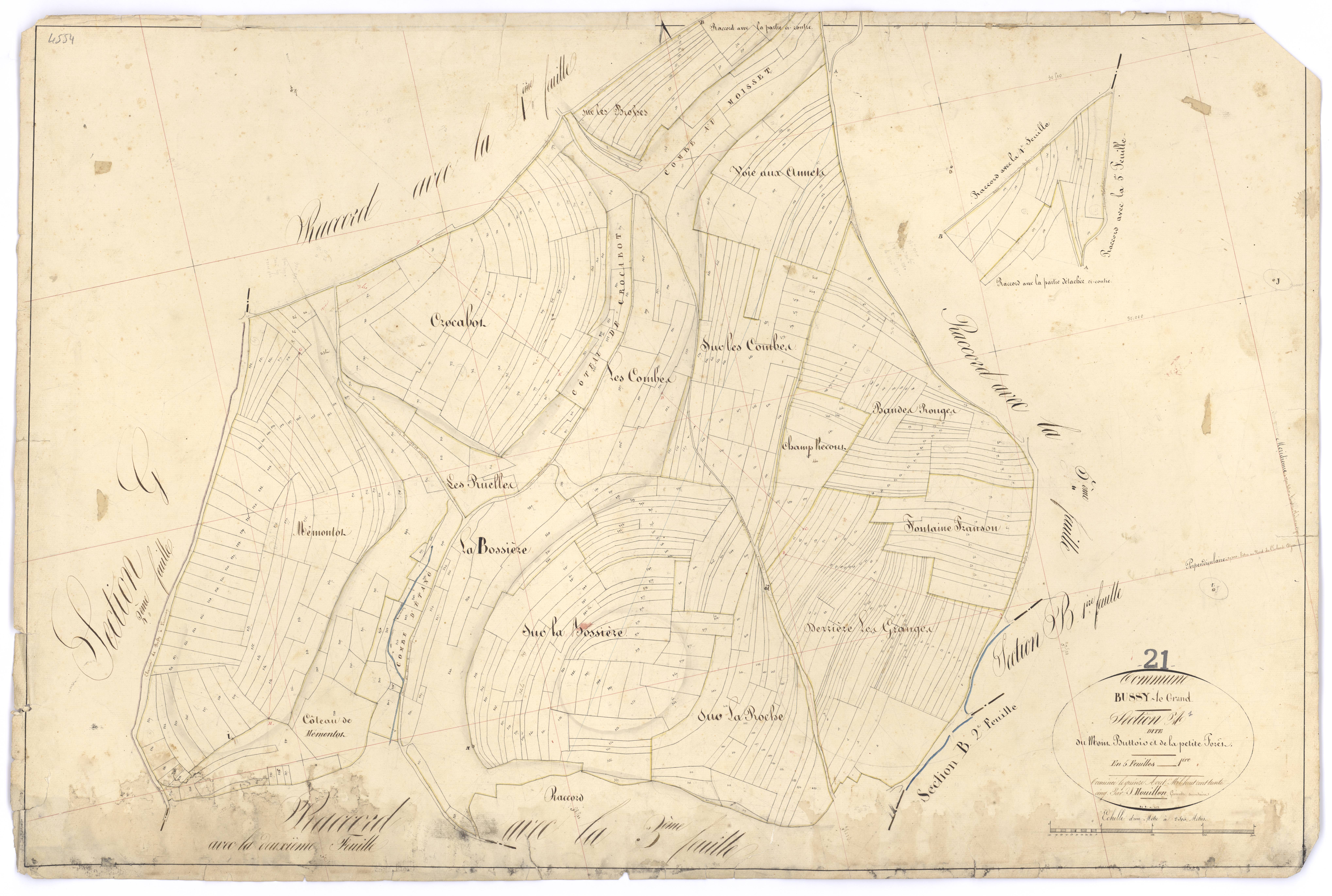 Bussy-le-Grand - Section A1 - 3 P PLAN 126/2
