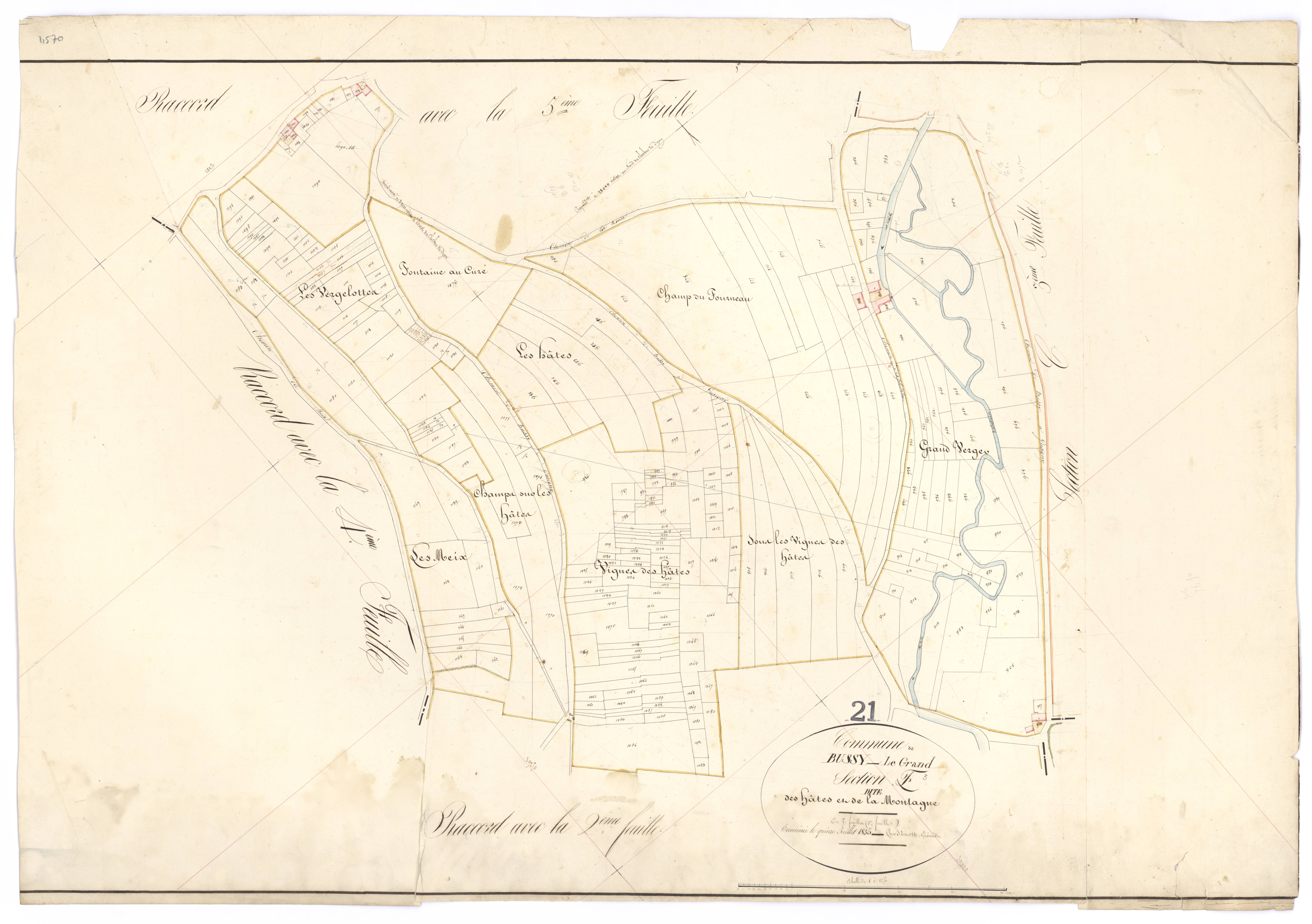 Bussy-le-Grand - Section E3 - 3 P PLAN 126/18
