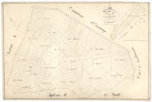 Bussy-le-Grand - Section B1 - 3 P PLAN 126/7