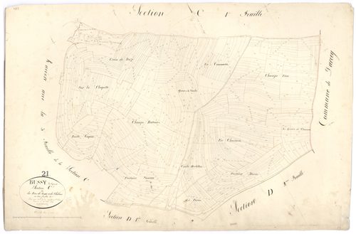 Bussy-le-Grand - Section C2 - 3 P PLAN 126/11