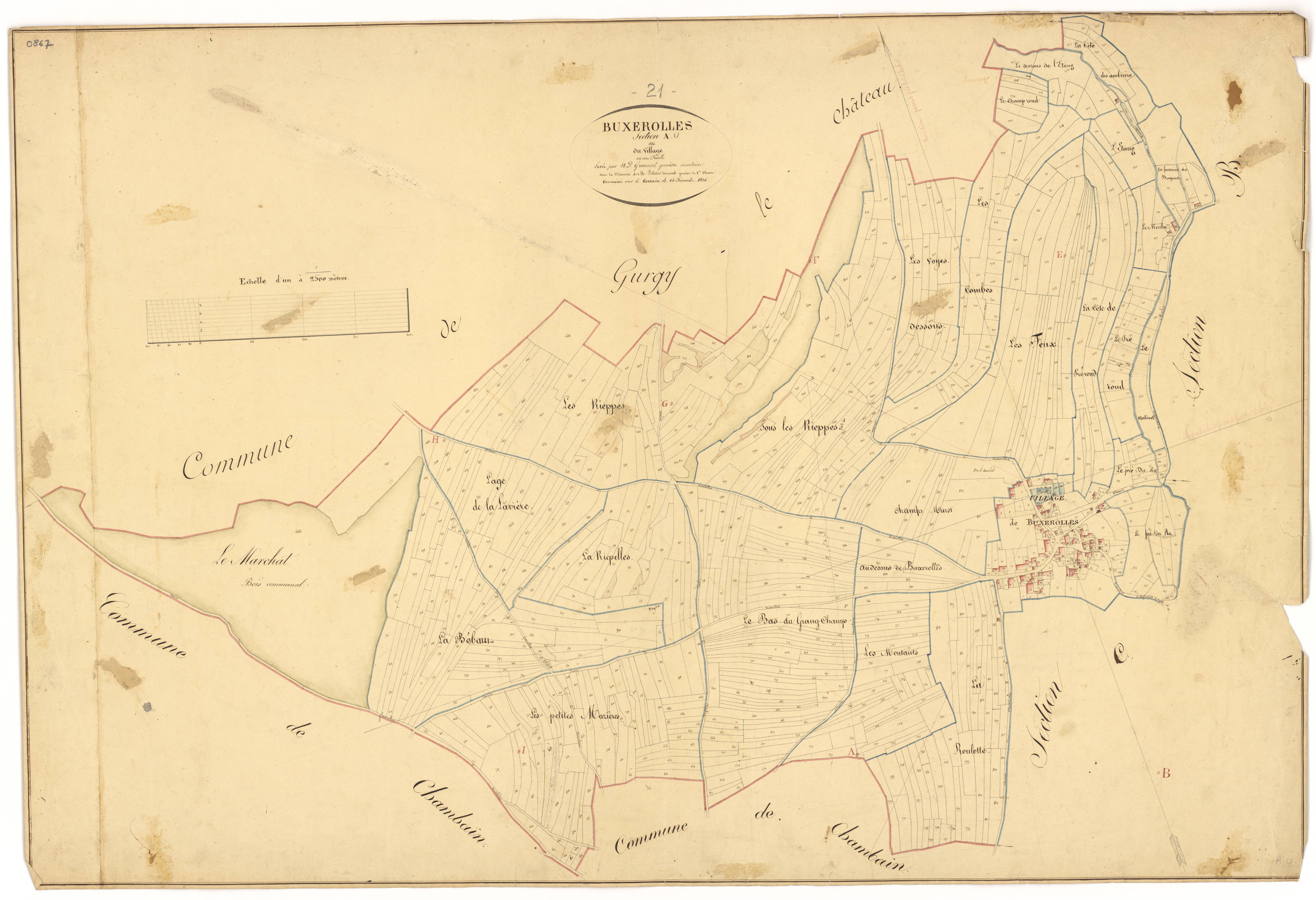 Buxerolles - Section A - 3 P PLAN 127/2
