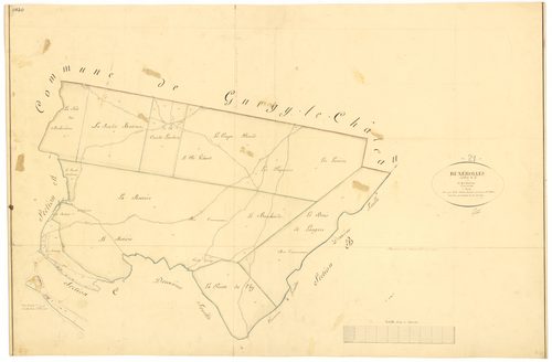 Buxerolles - Section B3 - 3 P PLAN 127/5
