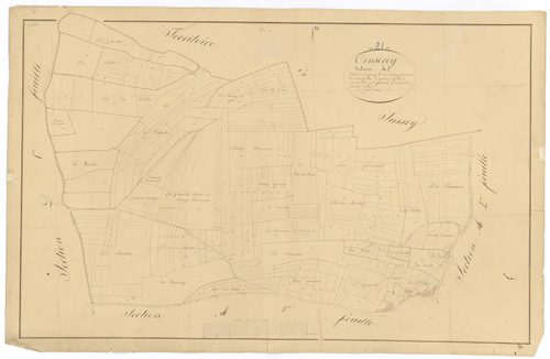 Censerey - Section A1 - 3 P PLAN 129/2