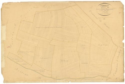 Cérilly - Section A1 - 3 P PLAN 130/2