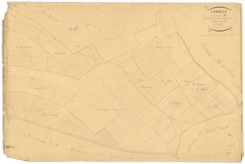 Cérilly - Section A2 - 3 P PLAN 130/3