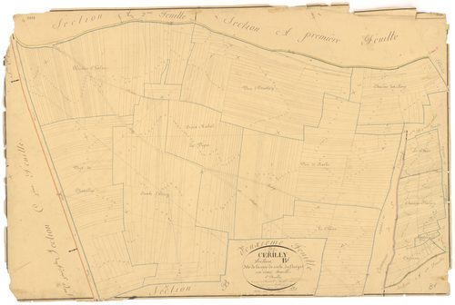 Cérilly - Section B1 - 3 P PLAN 130/5