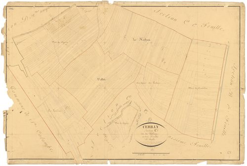 Cérilly - Section C2 - 3 P PLAN 130/8