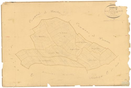 Cérilly - Section E2 - 3 P PLAN 130/12