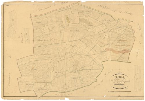 Cérilly - Section F - 3 P PLAN 130/14