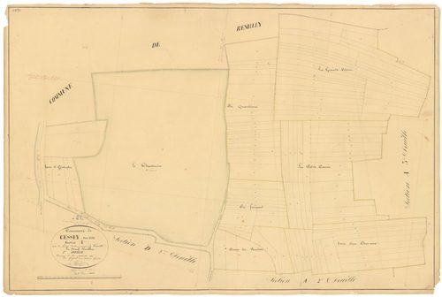 Cessey-sur-Tille - Section A1 - 3 P PLAN 131/2