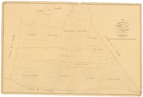 Cessey-sur-Tille - Section A2 - 3 P PLAN 131/3
