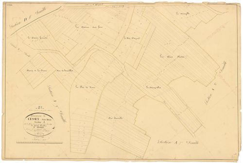 Cessey-sur-Tille - Section A8 - 3 P PLAN 131/9