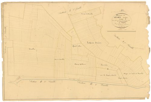 Cessey-sur-Tille - Section A9 - 3 P PLAN 131/10