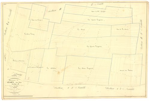 Cessey-sur-Tille - Section B3 - 3 P PLAN 131/13