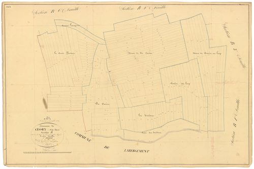 Cessey-sur-Tille - Section B5 - 3 P PLAN 131/15