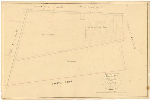 Cessey-sur-Tille - Section C6 - 3 P PLAN 131/22