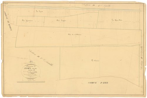 Cessey-sur-Tille - Section D4 - 3 P PLAN 131/27