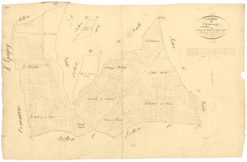 Chaignay - Section D1 - 3 P PLAN 132/7