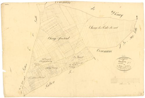 Chaignay - Section E2 - 3 P PLAN 132/11