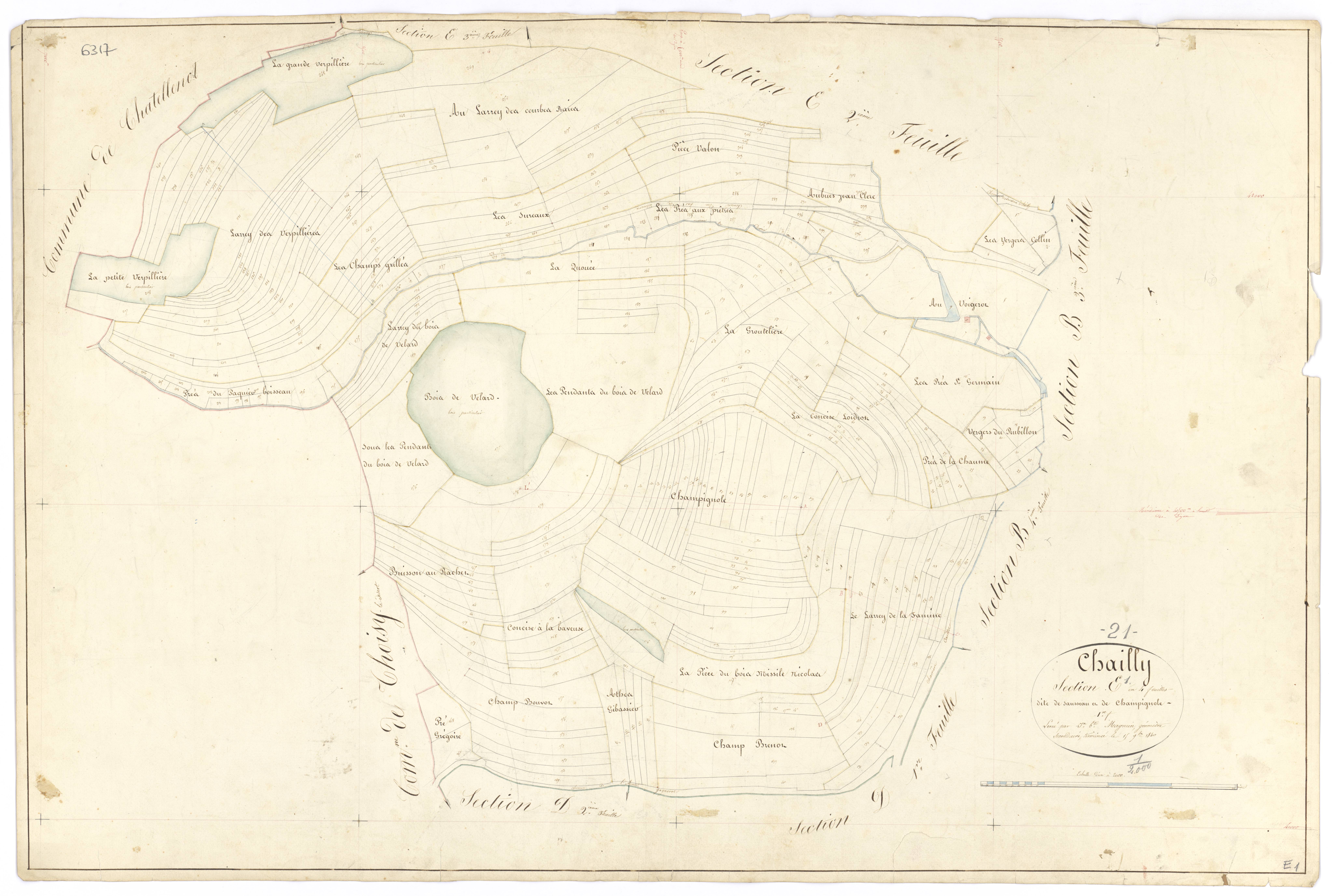 Chailly-sur-Armançon - Section E1 - 3 P PLAN 133/18