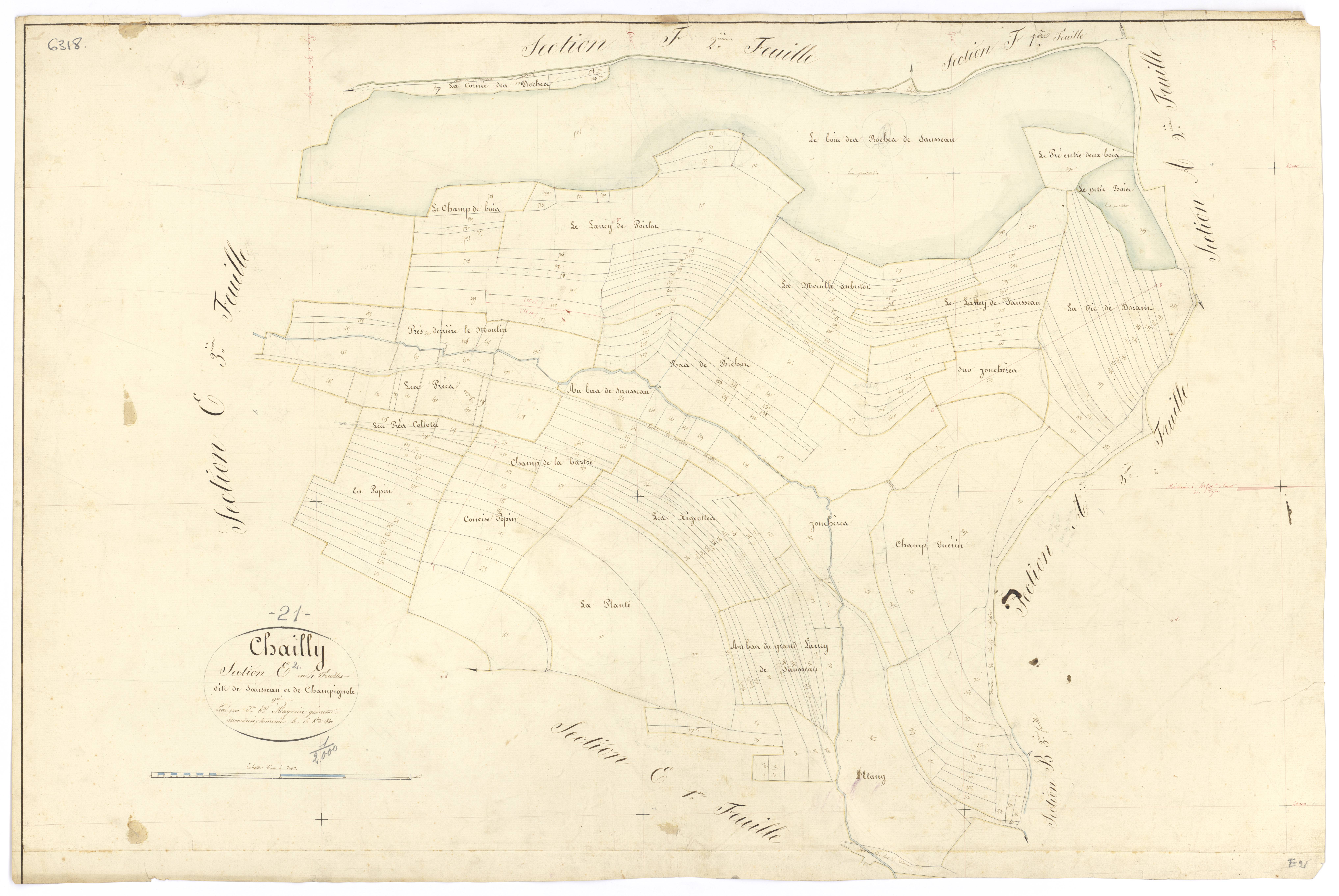 Chailly-sur-Armançon - Section E2 - 3 P PLAN 133/19