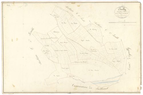 Chailly-sur-Armançon - Section C3 - 3 P PLAN 133/14