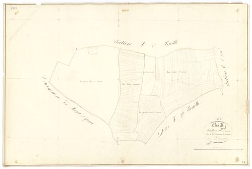 Chailly-sur-Armançon - Section F1 - 3 P PLAN 133/22