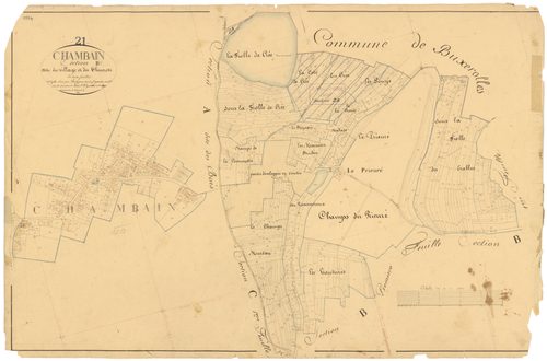 Chambain - Section B2 - 3 P PLAN 135/4