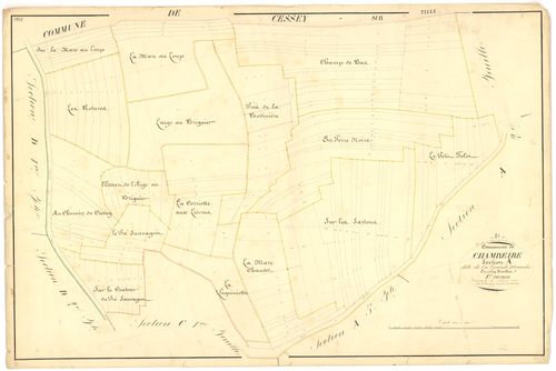 Chambeire - Section A1 - 3 P PLAN 136/2