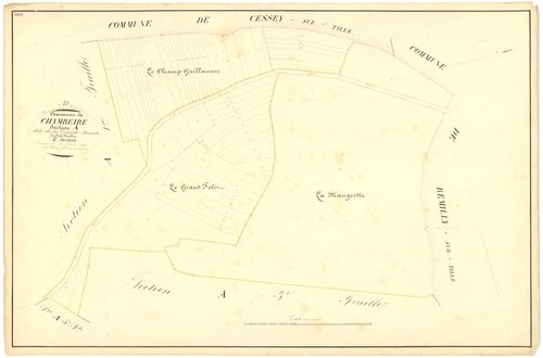 Chambeire - Section A2 - 3 P PLAN 136/3