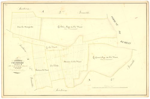 Chambeire - Section A3 - 3 P PLAN 136/4