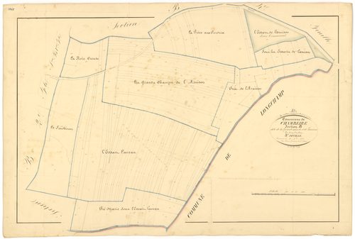 Chambeire - Section B3 - 3 P PLAN 136/9