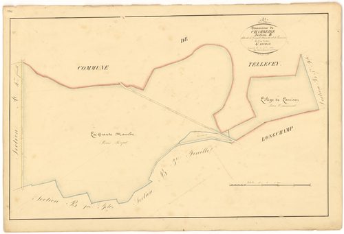 Chambeire - Section B4 - 3 P PLAN 136/10