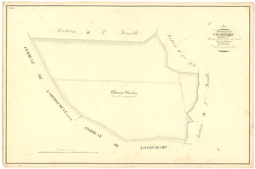 Chambeire - Section C2 - 3 P PLAN 136/13