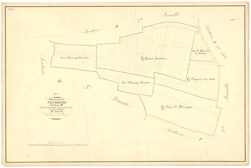 Chambeire - Section D2 - 3 P PLAN 136/15