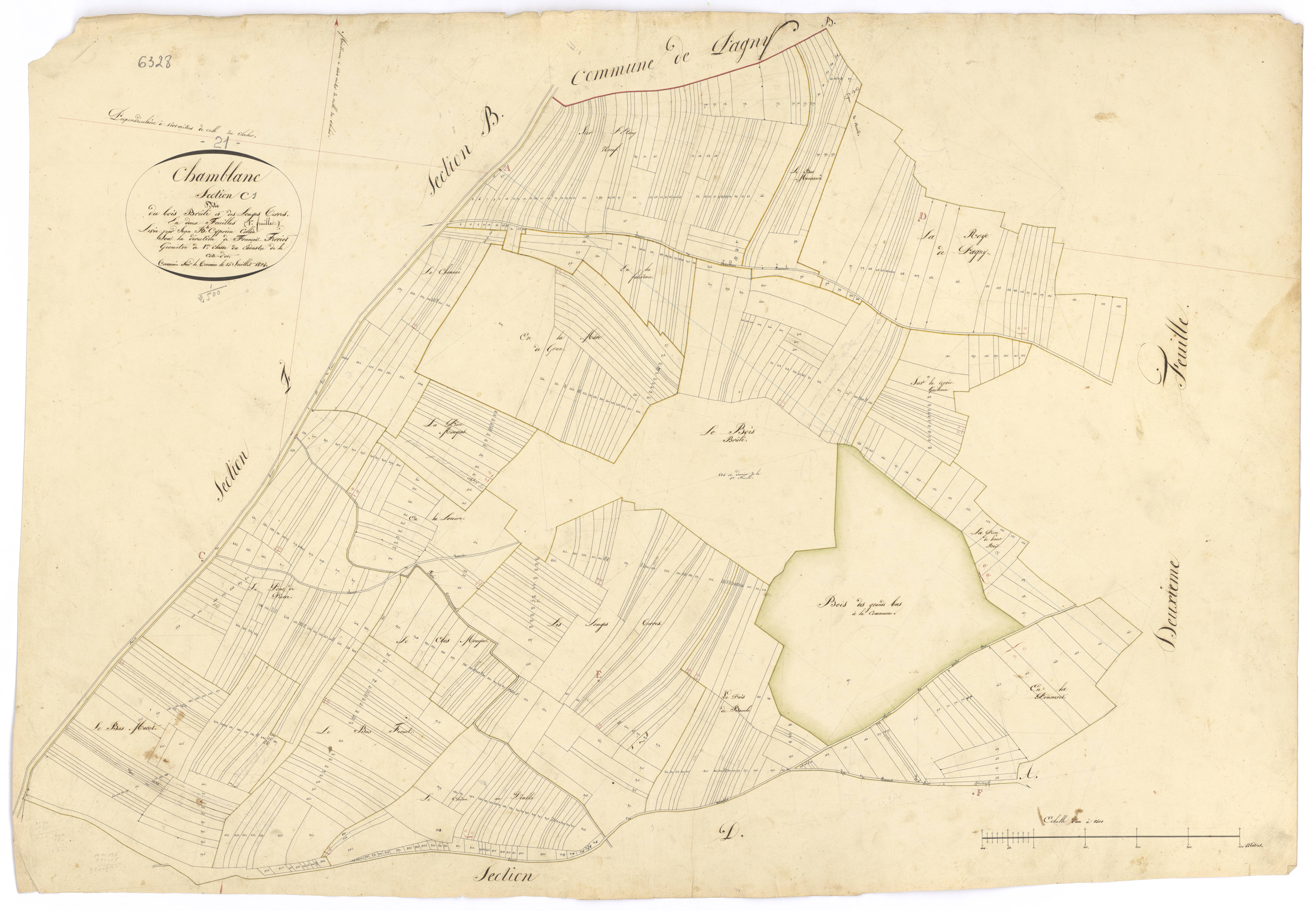Chamblanc - Section C1 - 3 P PLAN 137/4