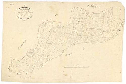 Chamblanc - Section B - 3 P PLAN 137/3