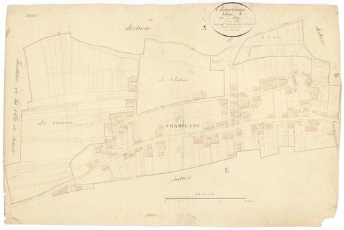 Chamblanc - Section F - 3 P PLAN 137/8