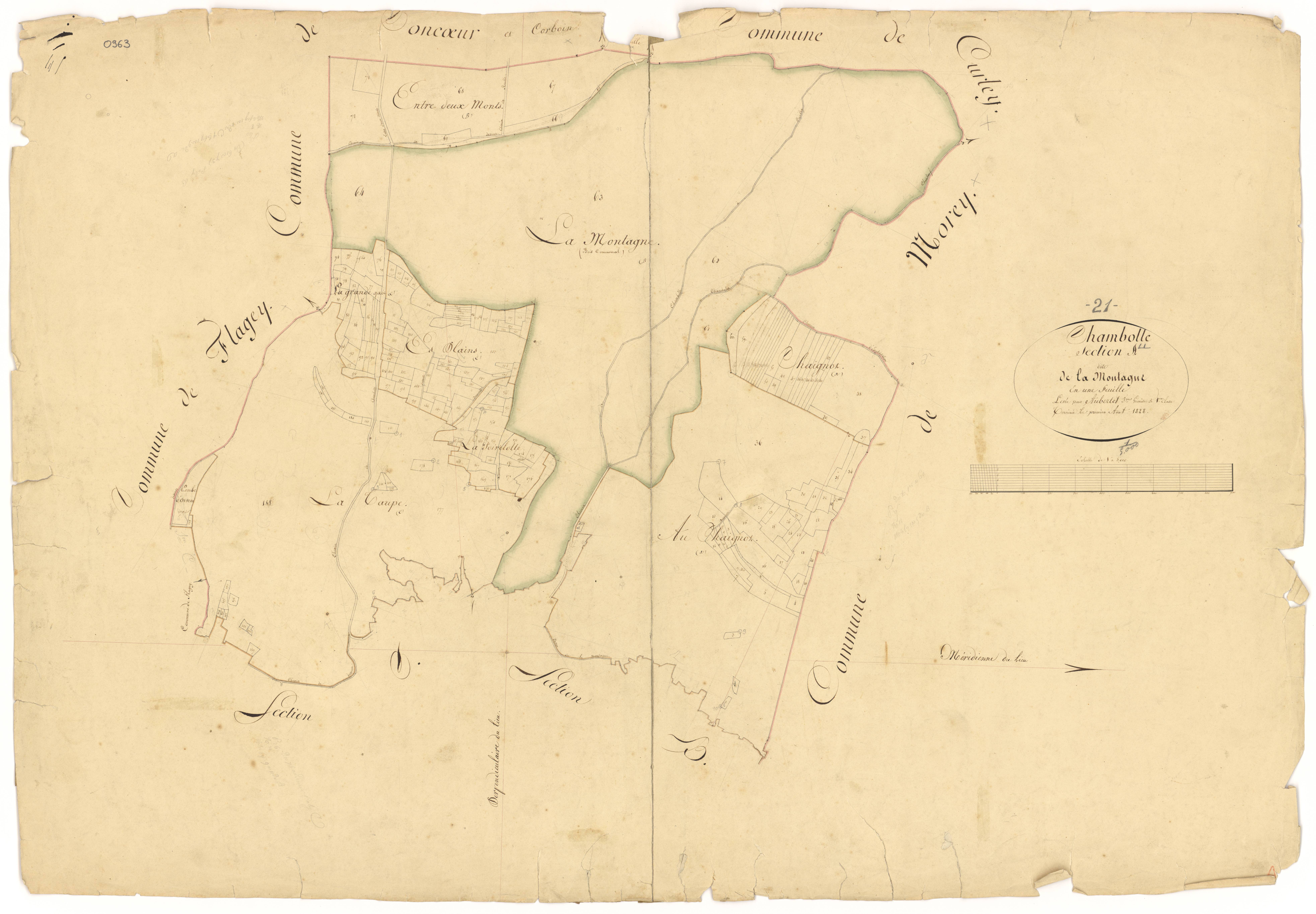 Chambolle-Musigny - Section A - 3 P PLAN 139/2