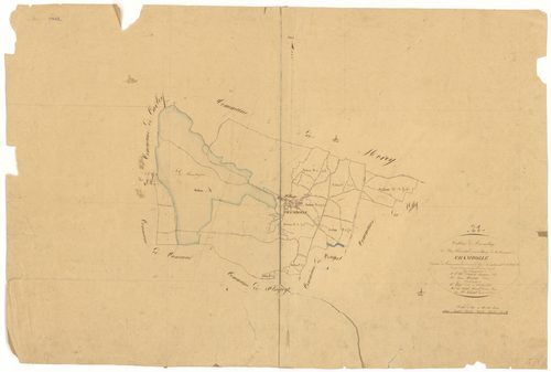 Chambolle-Musigny - Tableau d'assemblage - 3 P PLAN 139/1