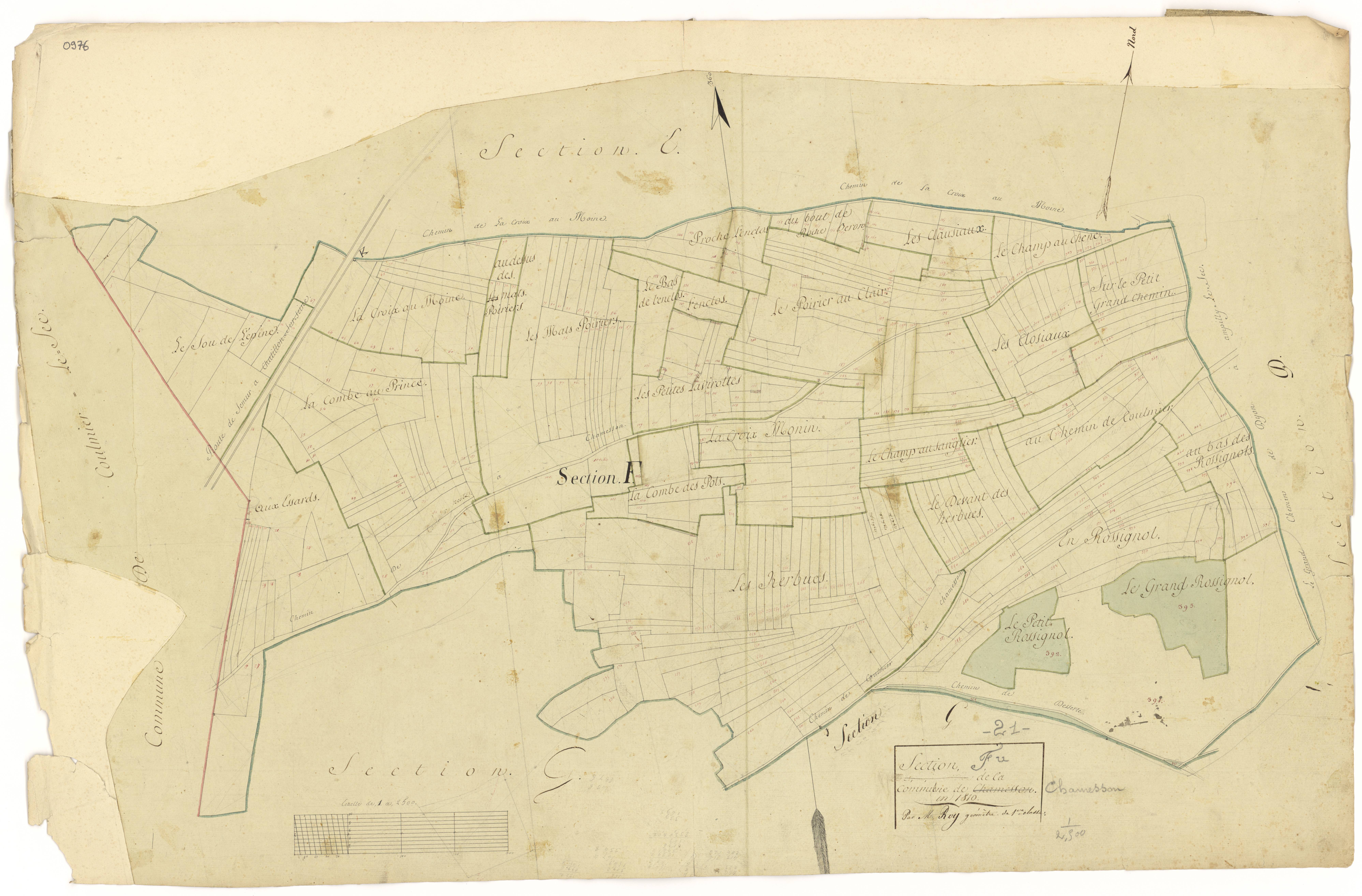 Chamesson - Section F - 3 P PLAN 140/6