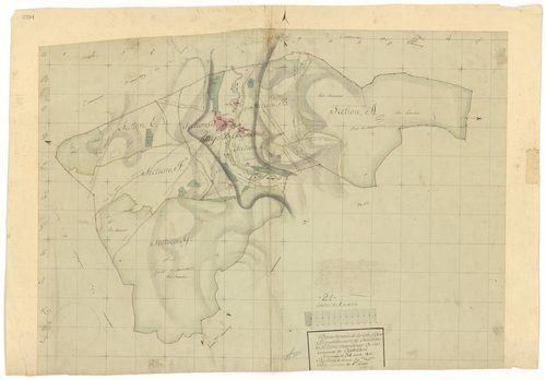 Chamesson - Tableau d'assemblage - 3 P PLAN 140/1