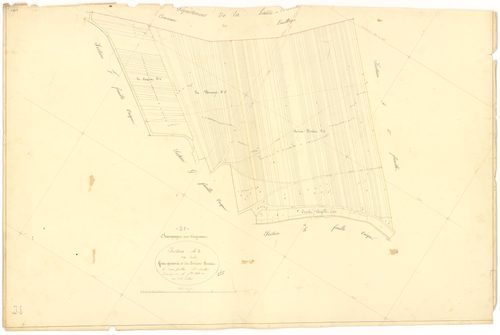 Champagne-sur-Vingeanne - Section A2 - 3 P PLAN 141/4